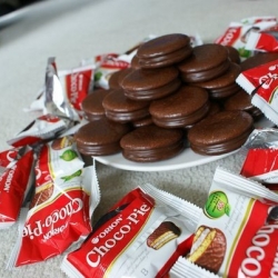 Целая коробка Choco Pie