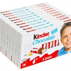 Коробка Kinder Chocolate - целых 80 шоколадок